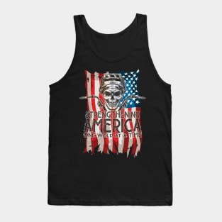 Strengthening America One Weld At A Time Tank Top